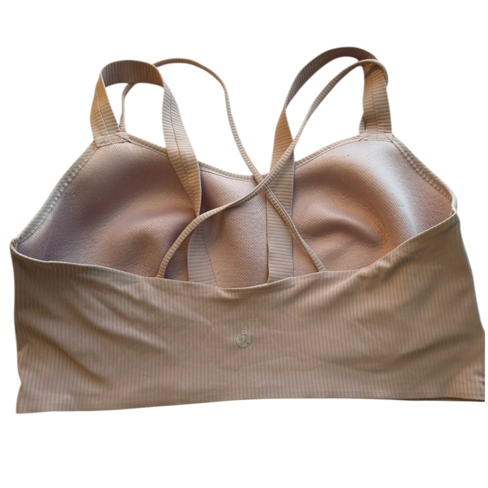 lululemon athletica pale Pink  Crisscross Bra